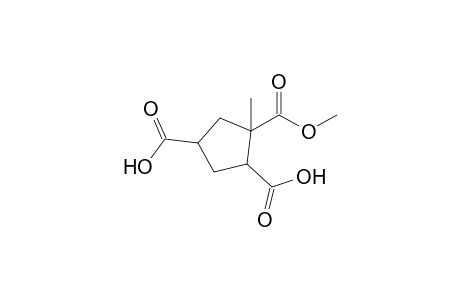 4-Methyl-4-(methoxycarbonyl)cyclopentyl-1,3-dicarboxylic acid