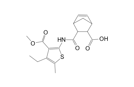 3-({[4-ethyl-3-(methoxycarbonyl)-5-methyl-2-thienyl]amino}carbonyl)bicyclo[2.2.1]hept-5-ene-2-carboxylic acid