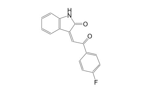 (3Z)-3-[2-(4-fluorophenyl)-2-oxoethylidene]-1,3-dihydro-2H-indol-2-one