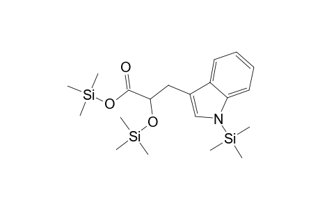 1H-Indole-3-propanoic acid, 1-(trimethylsilyl)-.alpha.-[(trimethylsilyl)oxy]-, trimethylsilyl ester