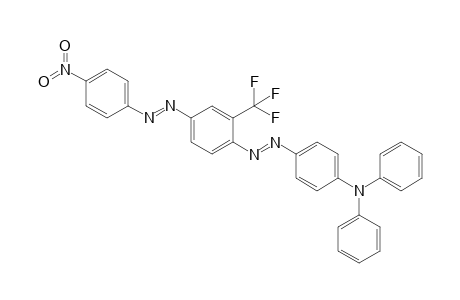 4-[4-(4-Nitrophenylazo)-2-(trifluoromethyl)phenylazo]triphenylamine