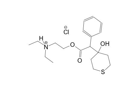 N,N-diethyl-2-{[(4-hydroxytetrahydro-2H-thiopyran-4-yl)(phenyl)acetyl]oxy}ethanaminium chloride