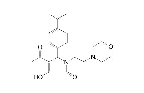 4-Acetyl-3-hydroxy-5-(4-isopropyl-phenyl)-1-(2-morpholin-4-yl-ethyl)-1,5-dihydro-pyrrol-2-one