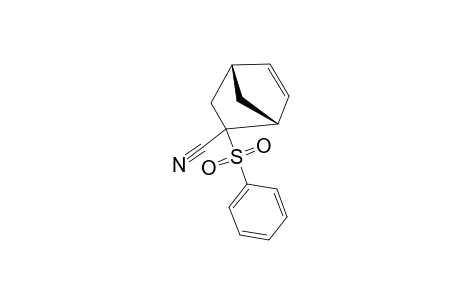 2-(PHENYLSULFONYL)-BICYCLO-[2.2.1]-HEPT-5-ENE-2-CARBONITRILE;MAJOR-ISOMER