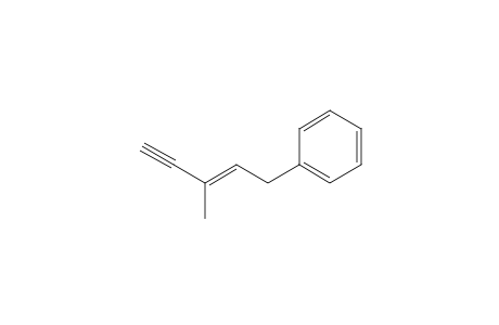 3-Methyl-1-phenylpent-2-en-4-yne