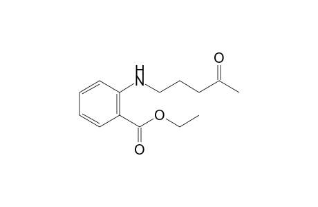 Ethyl 2-(4-oxopentylamino)benzoate