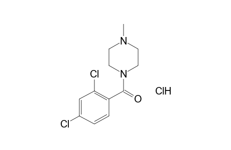 1-(2,4-DICHLOROBENZOYL)-4-METHYLPIPERAZINE, HYDROCHLORIDE