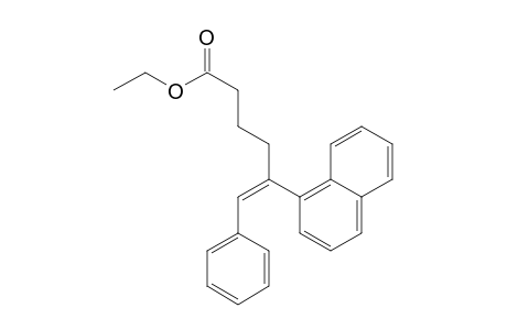 1-Naphthalenepentanoic acid, .delta.-(phenylmethylene)-, ethyl ester, (Z)-