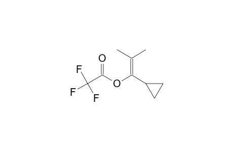 1-(Trifluoroacetoxy)-1-isobutenylcyclopropane
