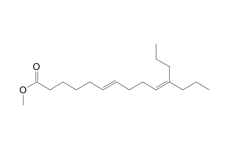 trans-methyl 11-propylteradeca-6,10-dienoate