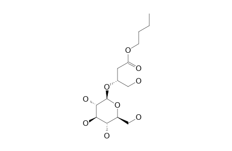 BUTYL-3-O-BETA-D-GLUCOPYRANOSYL-(3R),4-DIHYDROXYBUTANOATE