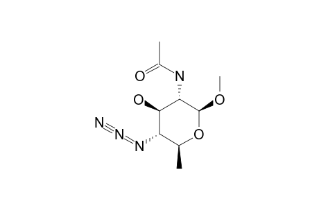 METHYL-2-ACETAMIDO-4-AZIDO-2,4,6-TRIDEOXY-BETA-D-GLUCOPYRANOSIDE
