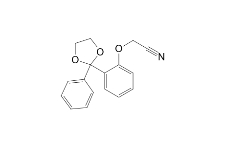 Acetonitrile, [2-(2-phenyl-1,3-dioxolan-2-yl)phenoxy]-