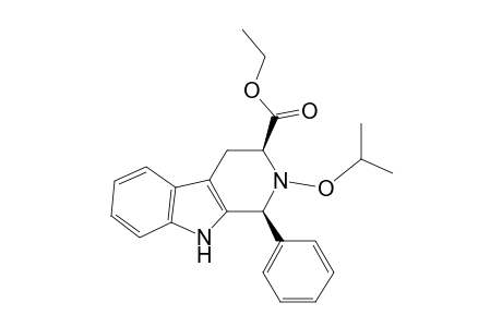 1H-Pyrido[3,4-b]indole-3-carboxylic acid, 2,3,4,9-tetrahydro-2-(1-methylethoxy)-1-phenyl-, ethyl ester, cis-