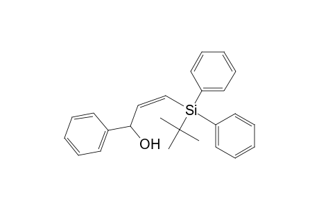 Benzenemethanol, .alpha.-[2-[(1,1-dimethylethyl)diphenylsilyl]etheny l]-, (Z)-