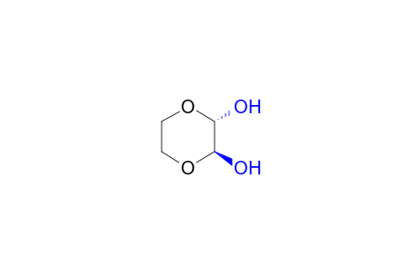 trans-p-DIOXANE-2,3-DIOL