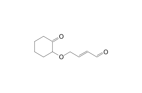 (E)-4-(2-Oxocyclohexyloxy)but-2-enal