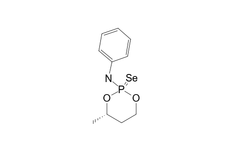 2-N-PHENYLAMINO-4-METHYL-2-SELENO-1,3,2-DIOXOPHOSPHORINANE,ISOMER-#1