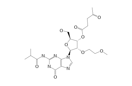 N-ISOBUTYRYL-3'-O-LEVULINYL-2'-O-(2-METHOXYETHYL)-GUANOSINE