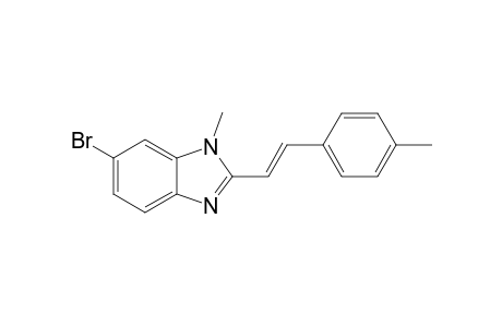 6-Bromo-1-methyl-2-[2-(4-methylphenyl)ethenyl]-1H-benzoimidazole