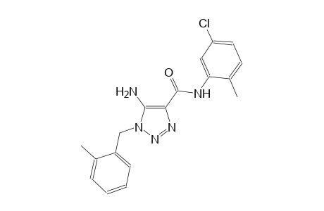 1H-1,2,3-triazole-4-carboxamide, 5-amino-N-(5-chloro-2-methylphenyl)-1-[(2-methylphenyl)methyl]-