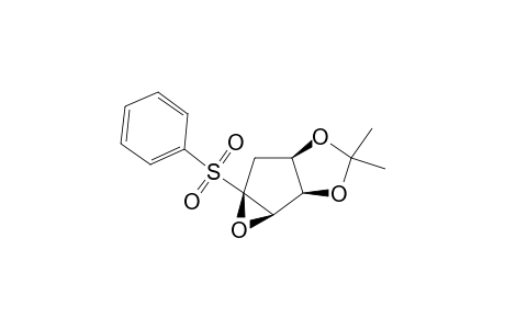 (1R,2R,3R,4R)-1-BENZENESULFONYL-1,2-EPOXY-3,4-ISOPROPYLIDENDIOXY-CYCLOPENTANE