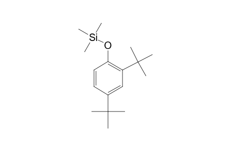 Phenol <2,4-di-tert-butyl->, mono-TMS