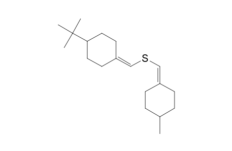 [(4-tert-Butylcyclohexylidene)methyl]-[(4-methylcyclohexylidene)methyl]sulfide
