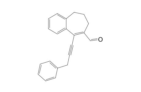 9-(3'-Phenylprop-1'-ynyl)-6,7-dihydro-5H-benzo[a]cycloheptene-8-carbaldehyde