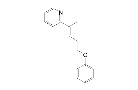 (E)-2-(5-Phenoxypent-2-enyl)pyridine