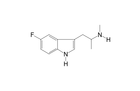 N-Methyl-1-(5-fluoroindol-3-yl)propan-2-amine