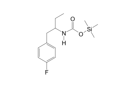 N-[1-(4-Fluorophenyl)but-2-yl]carbamic acid TMS