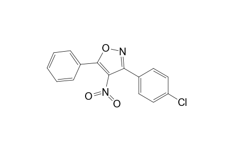 Isoxazole, 3-(4-chlorophenyl)-4-nitro-5-phenyl-