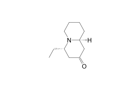 2H-Quinolizin-2-one, 4-ethyloctahydro-, cis-(.+-.)-
