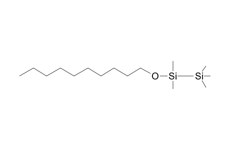 1-(Decyloxy)-1,1,2,2,2-pentamethyldisilane