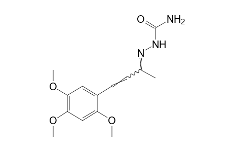 4-(2,4,5-TRIMETHOXYPHENYL)-3-BUTEN-2-ONE, SEMICARBAZONE