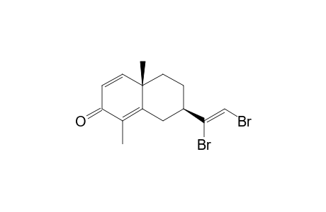 DIBROMO-DEHYDRO-CHAMAECYNONE