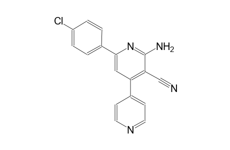2-amino-6-(4-chlorophenyl)-[4,4'-bipyridine]-3-carbonitrile