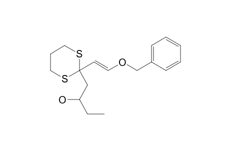 1-[2-[(E)-2-(benzyloxy)vinyl]-1,3-dithian-2-yl]butan-2-ol