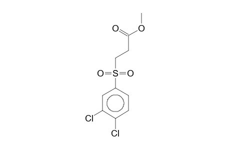 Methyl 3-[(3,4-dichlorophenyl)sulfonyl]propanoate