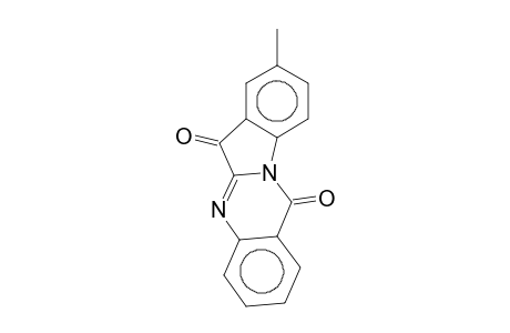 Indolo[2,1-b]quinazolin-6,12-dione, 8-methyl-