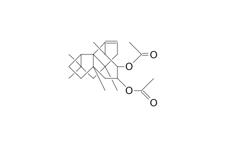 13.alpha.-Acetyl-lauren-1-en-14.beta.-yl-acetate