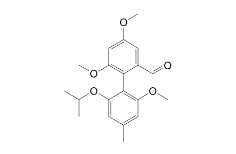 2'-Isopropoxy-4,6,6'-trimethoxy-4'-methyl-biphenyl-2-carbaldehyde