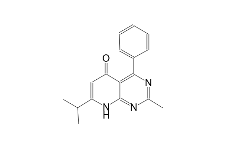 pyrido[2,3-d]pyrimidin-5(8H)-one, 2-methyl-7-(1-methylethyl)-4-phenyl-