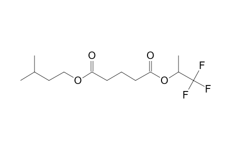 Glutaric acid, 1,1,1-trifluoroprop-2-yl 3-methylbutyl ester