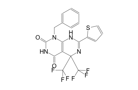 1-benzyl-7-(2-thienyl)-5,5-bis(trifluoromethyl)-5,8-dihydropyrimido[4,5-d]pyrimidine-2,4(1H,3H)-dione
