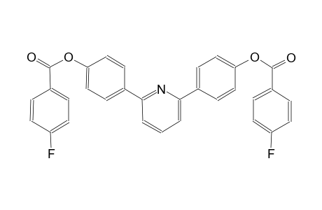 benzoic acid, 4-fluoro-, 4-[6-[4-[(4-fluorobenzoyl)oxy]phenyl]-2-pyridinyl]phenyl ester