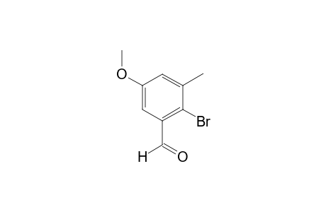 2-Bromo-5-methoxy-3-methylbenzaldehyde