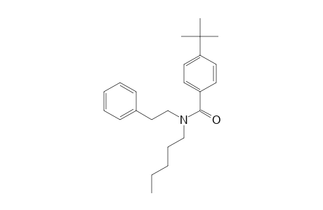 Benzamide, 4-(tert-butyl)-N-(2-phenylethyl)-N-pentyl-