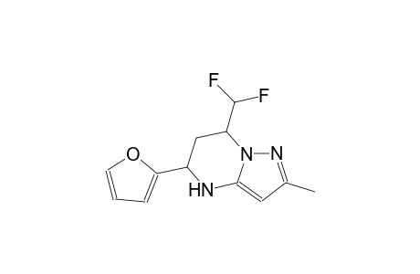 7-(difluoromethyl)-5-(2-furyl)-2-methyl-4,5,6,7-tetrahydropyrazolo[1,5-a]pyrimidine